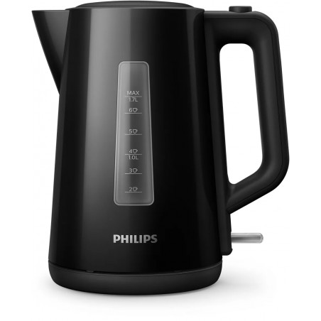 Philips Kettle HD9318/20 Electric 2200 W 1.7 L Plastic 360 rotational base Black