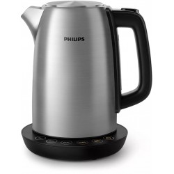 Philips Kettle HD9359/90 Electric 2200 W 1.7 L Stainless steel/Plastic 360 rotational base Grey
