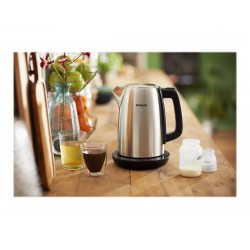 Philips Kettle HD9359/90 Electric 2200 W 1.7 L Stainless steel/Plastic 360 rotational base Grey