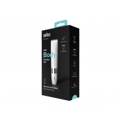Braun Body Mini Trimmer BS1000 Bulb lifetime (flashes) Not applicable Number of power levels 1 Wet & Dry White
