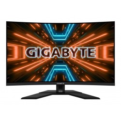 Gigabyte Curved Monitor M32QC-EK 31.5 " VA 1 ms 350 cd/m Earphone Jack 170 Hz HDMI ports quantity 2