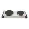 Tristar Free standing table hob KP-6248 Number of burners/cooking zones 2 Stainless Steel/Black Electric