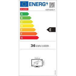 Allview 40ATC6000-F 40" (101cm) Full HD TV Allview 40ATC6000-F 40" (101 cm) N/A FHD 1920 x 1080 DVB-C, DVB -T/T2, DVB -S/S2 Blac