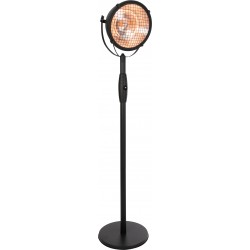 SUNRED Heater RSS19, Indus Bright Standing Infrared 2100 W Black IP54
