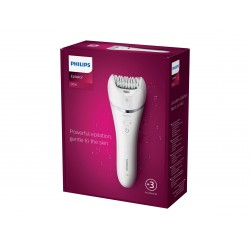 Philips Epilator BRE700/00 Operating time (max) 40 min Number of power levels N/A Wet & Dry White
