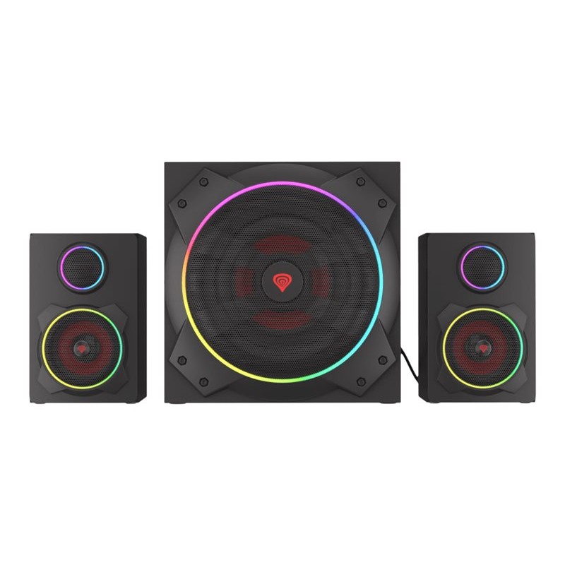 Genesis Helium 800BT Computer Speakers Bluetooth Wireless connection Black
