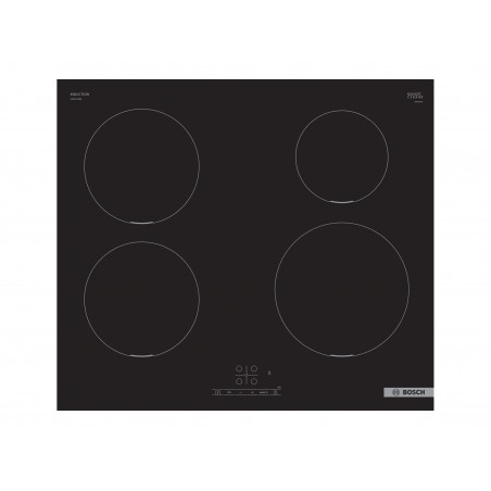 Bosch Hob PUE611BB5E Induction Number of burners/cooking zones 4 Touch Timer Black