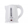 Adler Kettle AD 1272 Electric 1600 W 1 L Stainless steel/Polypropylene 360 rotational base White