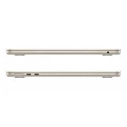 Apple MacBook Air Starlight 13.6 " IPS 2560 x 1664 Apple M2 8 GB SSD 256 GB Apple M2 8-core GPU Without ODD macOS 802.11ax Bluet