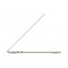 Apple MacBook Air Starlight 13.6 " IPS 2560 x 1664 Apple M2 8 GB SSD 256 GB Apple M2 8-core GPU Without ODD macOS 802.11ax Bluet