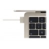 Apple MacBook Air Starlight 13.6 " IPS 2560 x 1664 Apple M2 8 GB SSD 256 GB Apple M2 8-core GPU Without ODD macOS 802.11ax Bluet
