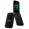 Nokia 2660 Flip Black 2.8 " TFT LCD 240 x 320 0.128 GB Dual SIM Nano-SIM Main camera 0.3 MP 1450 mAh Bluetooth 4.2