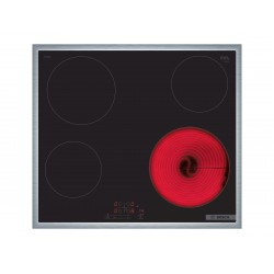 Bosch Hob PKE645BB2E Series 4 Vitroceramic Number of burners/cooking zones 4 Touch Timer Black
