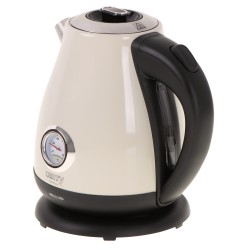 Camry Kettle with a thermometer CR 1344 Electric 2200 W 1.7 L Stainless steel 360 rotational base Cream