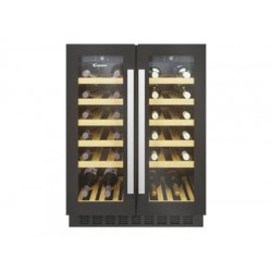 Candy Wine Cooler CCVB 60D/1 Energy efficiency class G Built-in Bottles capacity 38 Black