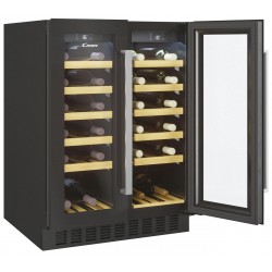 Candy Wine Cooler CCVB 60D/1 Energy efficiency class G Built-in Bottles capacity 38 Black
