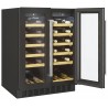 Candy Wine Cooler CCVB 60D/1 Energy efficiency class G Built-in Bottles capacity 38 Black