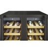 Candy Wine Cooler CCVB 60D/1 Energy efficiency class G Built-in Bottles capacity 38 Black
