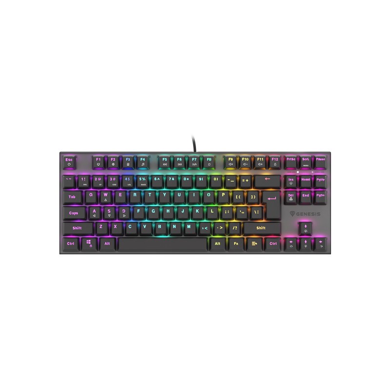 Genesis THOR 303 TKL Mechanical Gaming Keyboard Hot Swap technology allows for instant switch replacement without the need for s