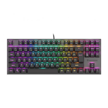 Genesis THOR 303 TKL Mechanical Gaming Keyboard Hot Swap technology allows for instant switch replacement without the need for s