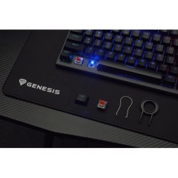 Genesis THOR 303 TKL Mechanical Gaming Keyboard Hot Swap technology allows for instant switch replacement without the need for s