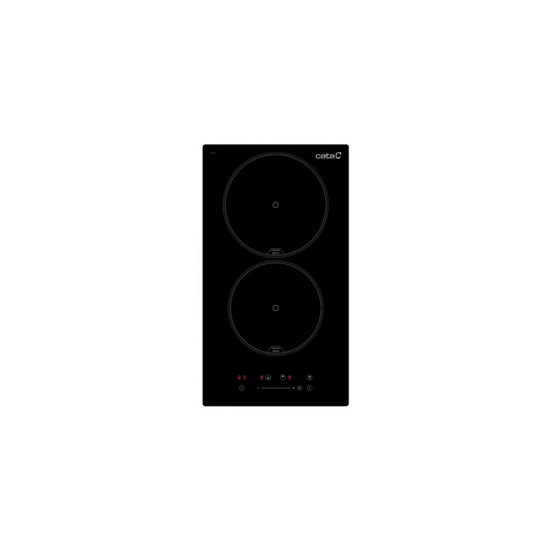CATA Hob ISB 3102 BK Induction Number of burners/cooking zones 2 Slider Timer Black