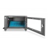 Digitus Charging Trolley 16 Notebooks up to 14" The mobile charging cabinet from DIGITUS is the ideal and compact solution for s