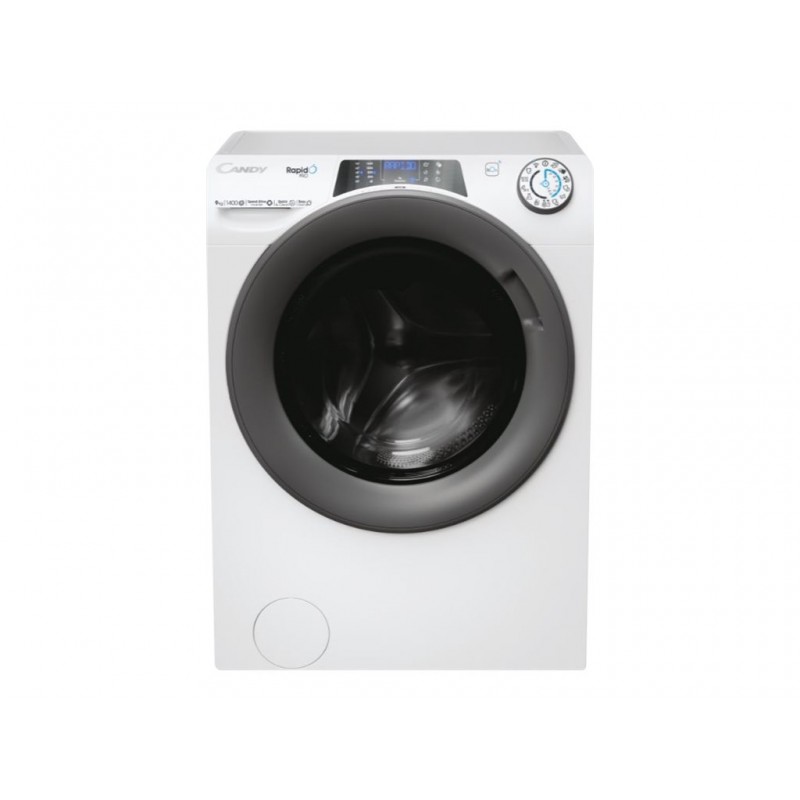 Candy Washing Machine RP 496BWMR/1-S Energy efficiency class A Front loading Washing capacity 9 kg 1400 RPM Depth 53 cm Width 60