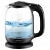 Mesko Kettle MS 1302b Electric 2200 W 1.7 L Glass 360 rotational base Black