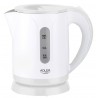 Adler Kettle AD 1371w Electric 850 W 0.8 L Stainless steel/Polypropylene 360 rotational base White