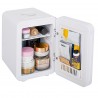 Adler Mini refrigerator with mirror AD 8085 Free standing Larder Height 27 cm Fridge net capacity 4 L White