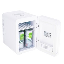 Adler Mini refrigerator with mirror AD 8085 Free standing Larder Height 27 cm Fridge net capacity 4 L White