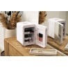Adler Mini refrigerator with mirror AD 8085 Free standing Larder Height 27 cm Fridge net capacity 4 L White