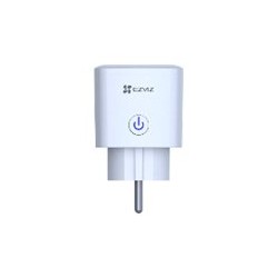 EZVIZ Smart Plug with Power Consumption Tracker (EU Standard) CS-T30-10B-E White