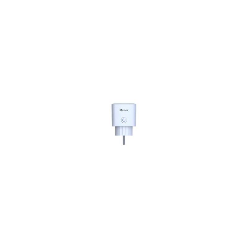 EZVIZ Smart Plug with Power Consumption Tracker (EU Standard) CS-T30-10B-E White