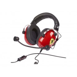 Thrustmaster Gaming Headset DTS T Racing Scuderia Ferrari Edition Wired Over-Ear Red/Black