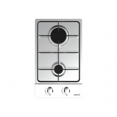 CATA Hob GI 3002 X Gas Number of burners/cooking zones 2 Rotary knobs Stainless steel