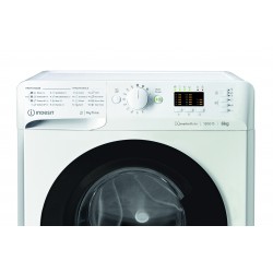 INDESIT Washing machine MTWSA 61294 WK EE Energy efficiency class C Front loading Washing capacity 6 kg 1151 RPM Depth 42.5 cm W