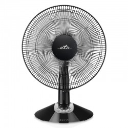 ETA Zefir ETA160790010 Table Fan Number of speeds 3 45 W Oscillation Diameter 30 cm Black
