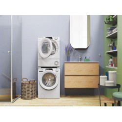 Candy Dryer Machine RO4 H7A1TEX-S Energy efficiency class A+ Front loading 7 kg LCD Depth 46.5 cm Wi-Fi White