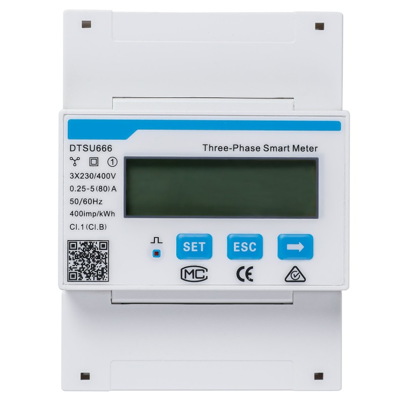 SUNGROW Three Phase Smart Energy Meter 80A Inverter DTSU666 SUNGROW Three Phase Smart Energy Meter 80A Inverter DTSU666