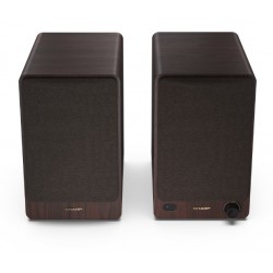 Sharp CP-SS30 Bookshelf Speakers, Brown Sharp Speakers CP-SS30(BR) Bookshelf 60 W Wireless connection Brown Bluetooth