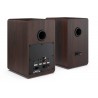 Sharp CP-SS30 Bookshelf Speakers, Brown Sharp Speakers CP-SS30(BR) Bookshelf 60 W Wireless connection Brown Bluetooth