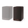 Sharp CP-SS30 Bookshelf Speakers, Brown Sharp Speakers CP-SS30(BR) Bookshelf 60 W Wireless connection Brown Bluetooth