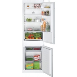 Bosch Refrigerator KIV86NSE0 Series 2 Energy efficiency class E Built-in Combi Height 177.2 cm Fridge net capacity 183 L Freezer