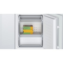 Bosch Refrigerator KIV86NSE0 Series 2 Energy efficiency class E Built-in Combi Height 177.2 cm Fridge net capacity 183 L Freezer