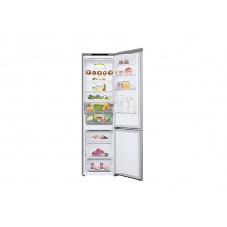 LG GBV3200DPY Refrigerator, D, Free-standing, Combi, Height 2.03 m, Net fridge 277 L, Net freezer 110 L, Silver LG