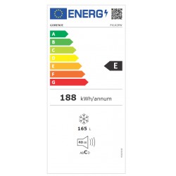 Gorenje Freezer F4142PW Energy efficiency class E Free standing Upright Height 143.4 cm Total net capacity 165 L White