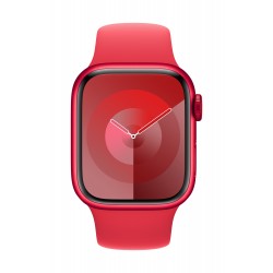 Apple Watch Series 9 GPS + Cellular 41mm (PRODUCT)RED Aluminium Case with (PRODUCT)RED Sport Band - S/M Apple