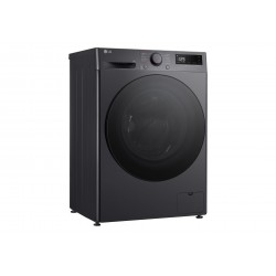 LG F2WR508S2M Washing machine, A, Front loading, Washing capacity 8 kg, Depth 47.5 cm, 1200 RPM, Middle Black LG